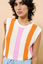 FRNCH Clusia Top - Creme