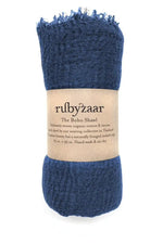 Boho Scarf - Cobalt