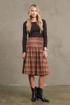 Colette Skirt - Autumn Plaid