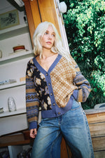 RVCA Lumen Cardigan - Stone Blue