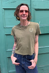 RVCA 411 Tee - Cypress Green