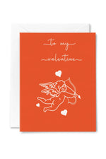 Illustrating Amy Greeting Cards Cupid's Arrow 'To My Valentine'