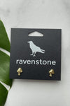 Ravenstone The Mushroom Stud Earrings