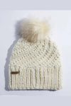 Coal Maizy Knit Pom Beanie - Cream