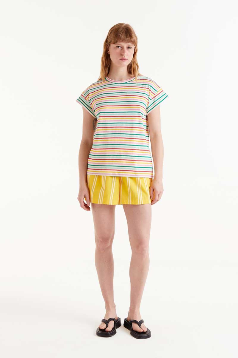 Cruz T-Shirt Mixed Stripe