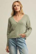 Z Supply Emile Cardigan - Bay Leaf