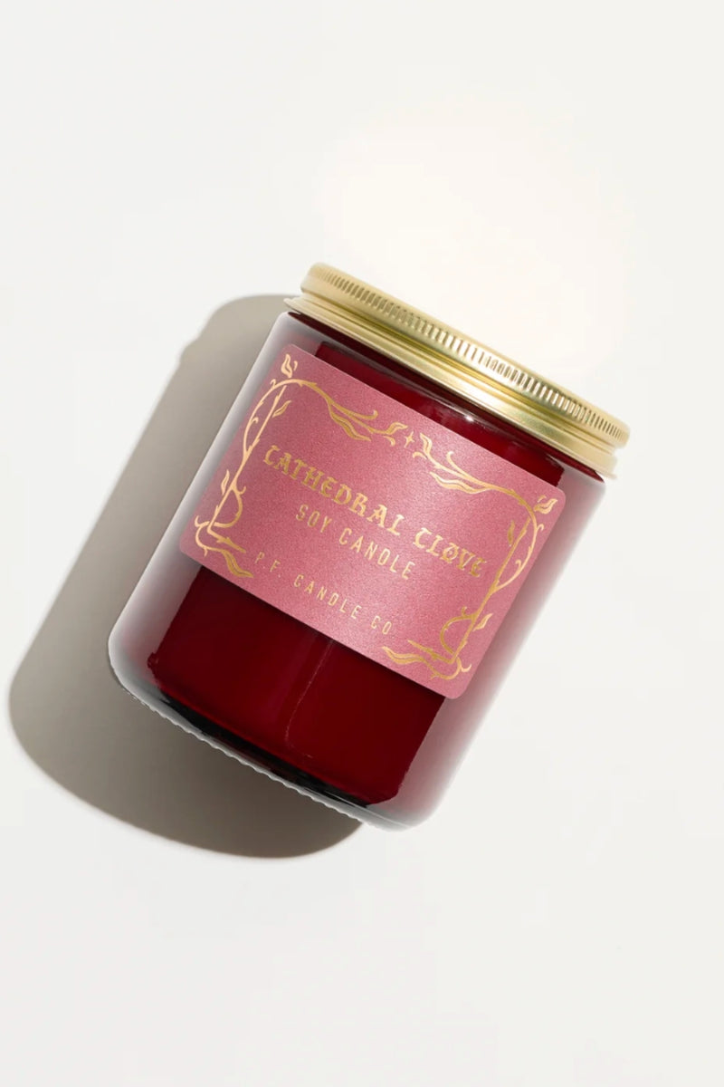 P.F. Candle 7.2 oz Soy Candle - Equinox Collection Cathedral Clove