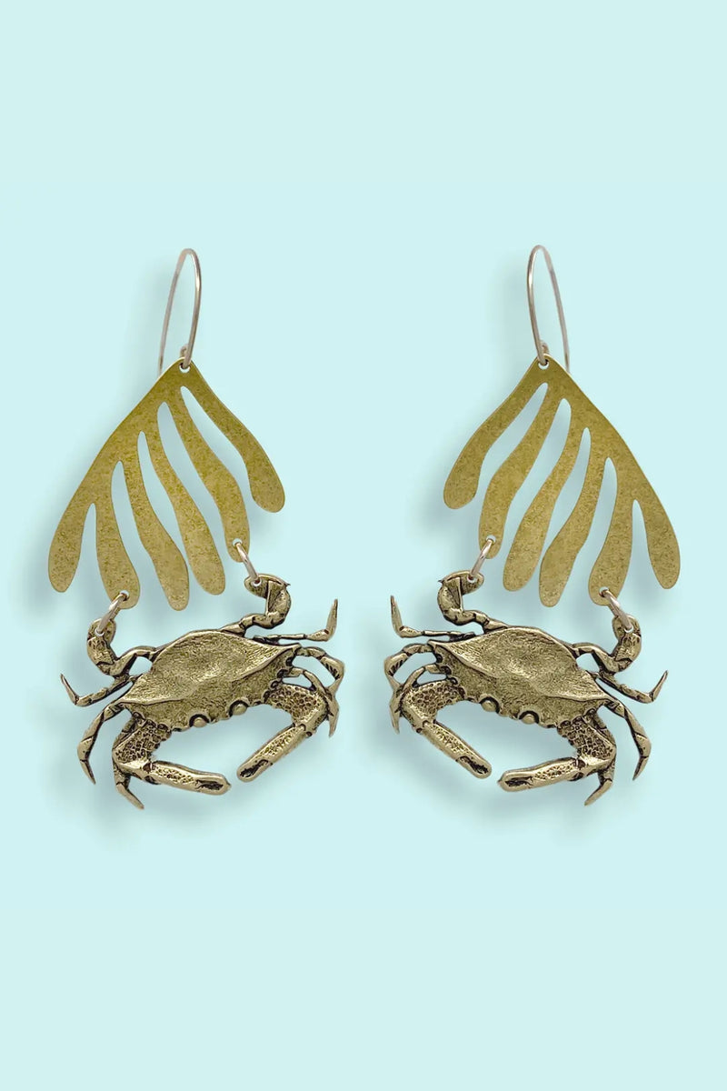 Crab Earrings