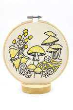 Embroidery Kit Mushrooms