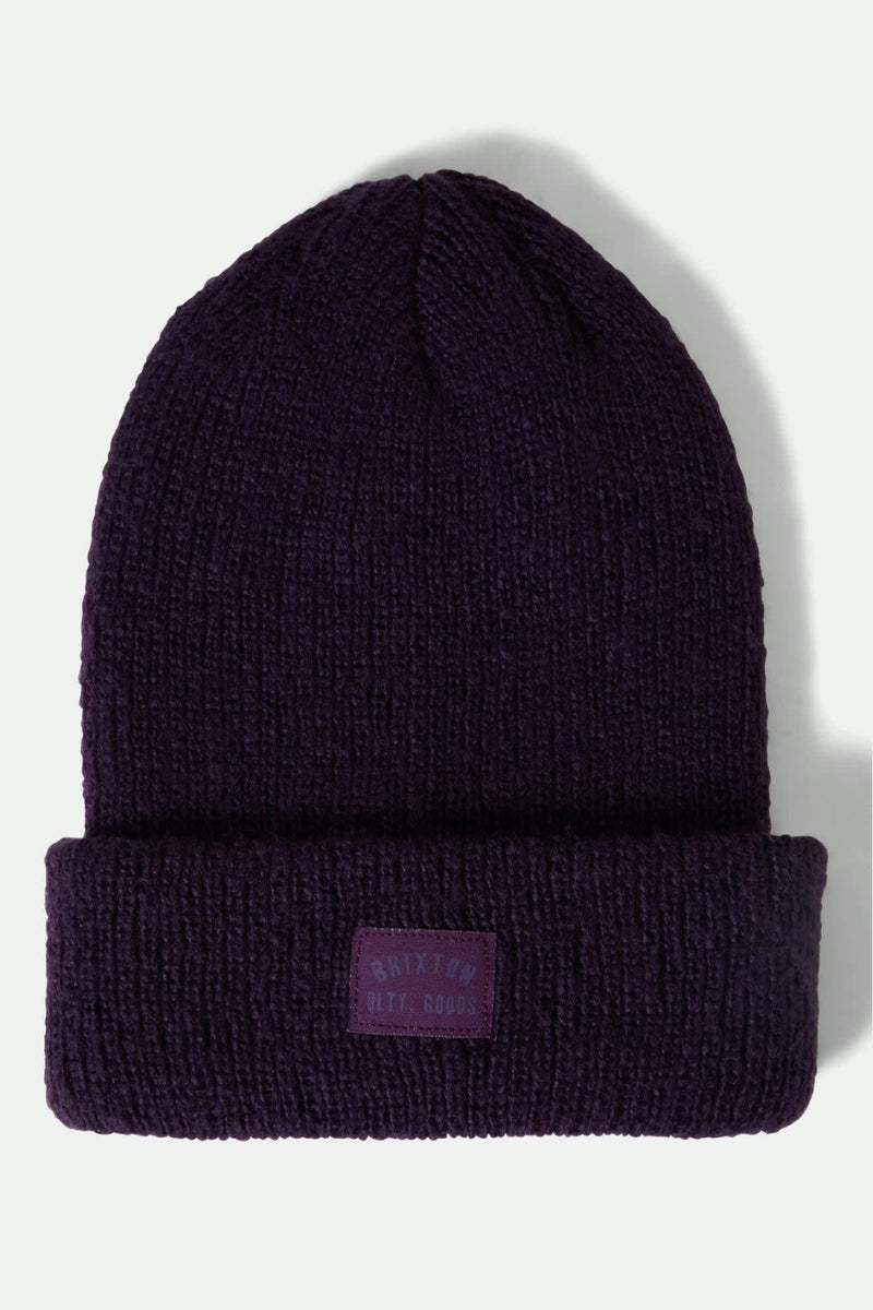 Bixton Woodburn Tall Brushed Beanie - Punk Purple