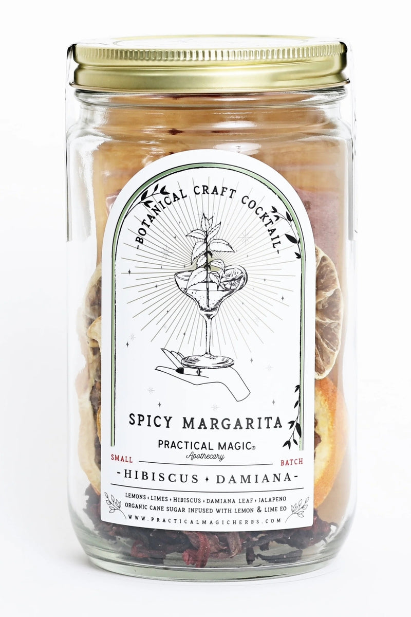 Botanical Craft Cocktail Kit - Spicy Margarita with Hibiscus & Damiana