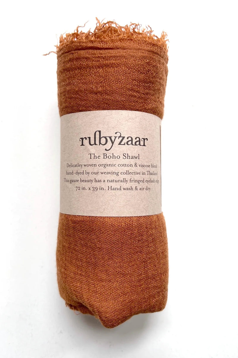 Boho Scarf - Copper