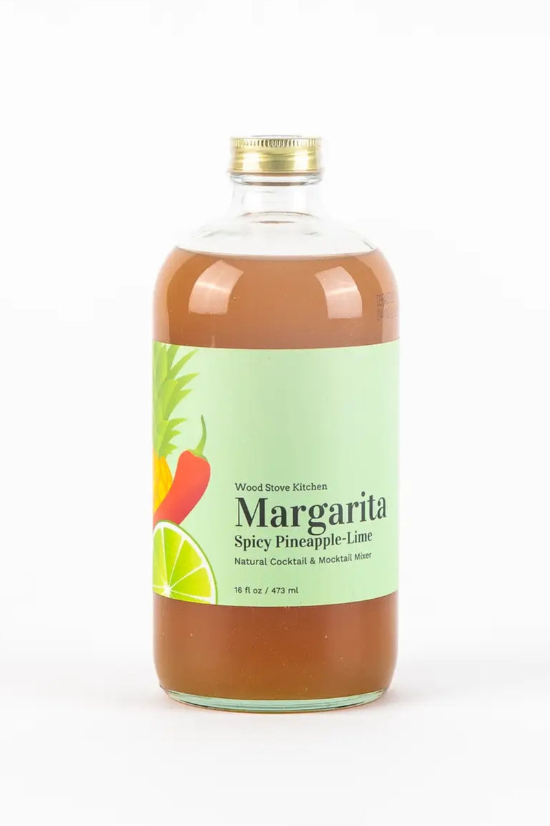 Wood Stove Kitchen Cocktail Mixer - Margarita (Spicy Pineapple & Lime)