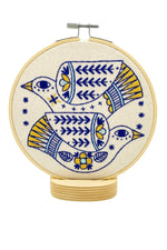 Embroidery Kit Turtle Doves