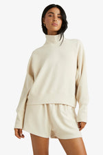 RVCA Sofie Mock Neck Sweater Top