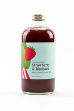 Wood Stove Kitchen Cocktail Mixer - Strawberry & Rhubarb