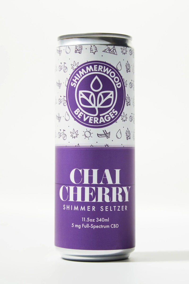 CBD Seltzer - Chai Cherry