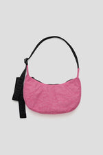 Baggu Small Nylon Crescent Bag Azalea Pink