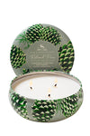 The Soap & Paper Factory Roland Pine Three-Wick Tin Soy Candle 13oz.