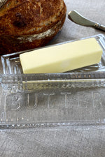 Glass Butter Dish