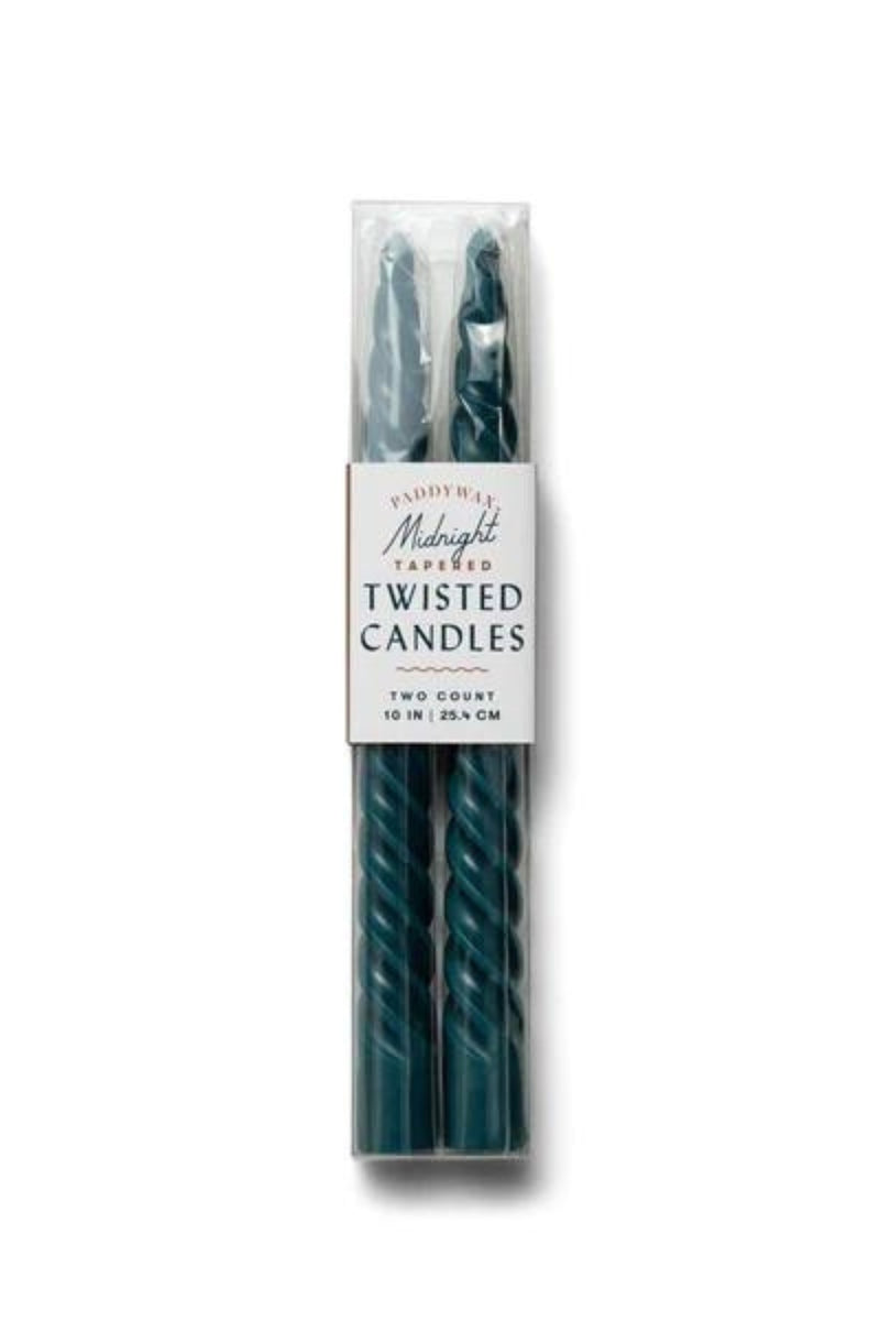 Paddywax Twisted Taper 10" Boxed Candles