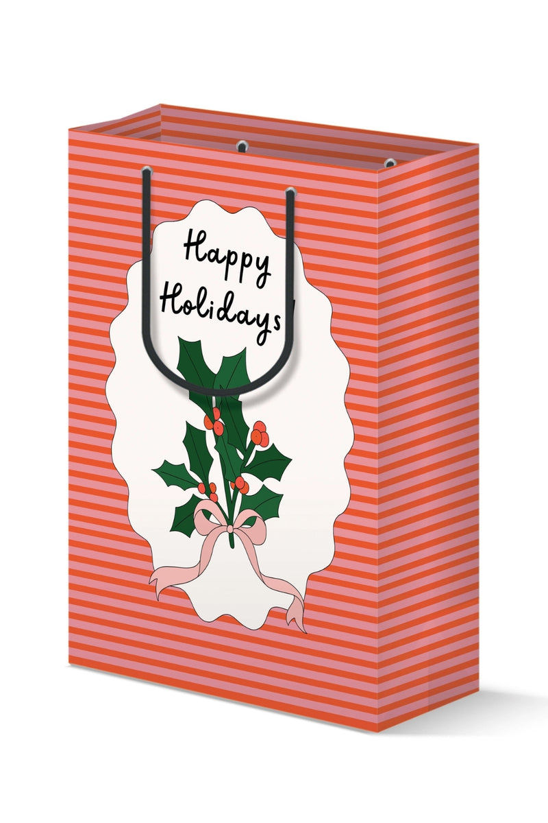 Illustrating Amy Gift Bag Happy Holidays