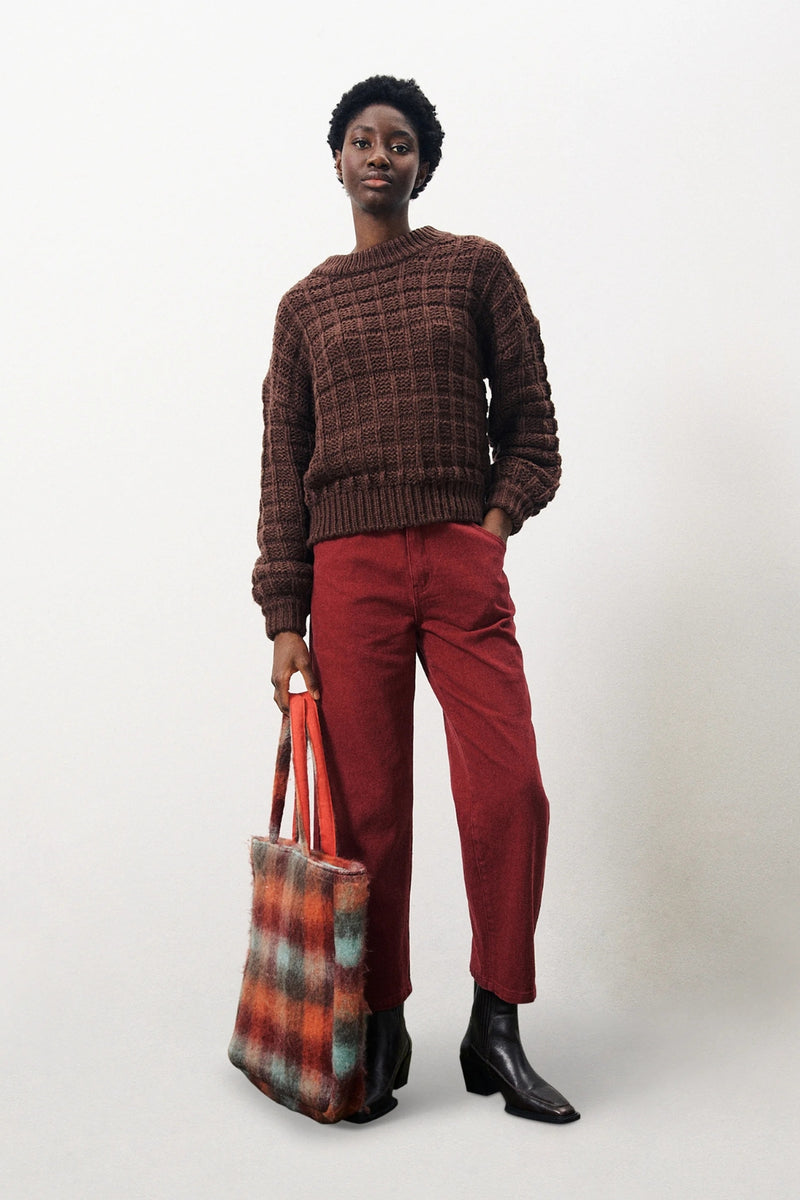 FRNCH Chjara Sweater - Chocolat
