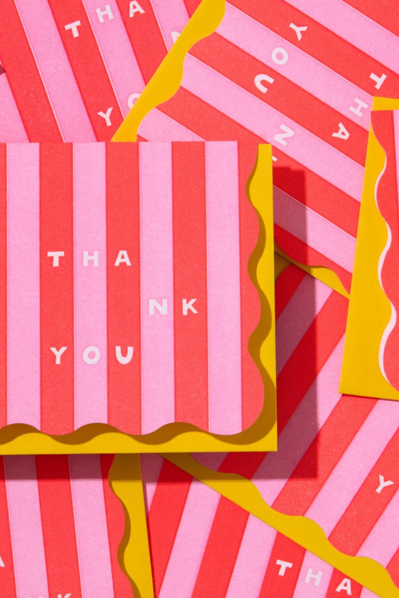 And Here We Are Cards - Stripes - Set of 10