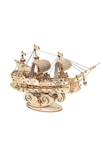 3D Wooden Puzzle Sailing Ship
