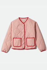 Brixton Delilah Quilted Jacket - Mellow Rose
