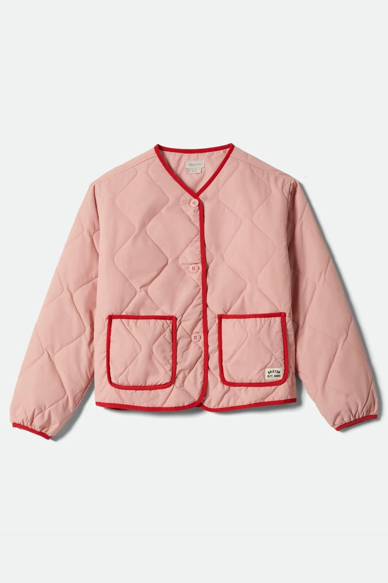 Brixton Delilah Quilted Jacket - Mellow Rose