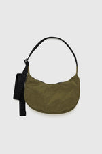 Baggu Small Nylon Crescent Bag - Seaweed
