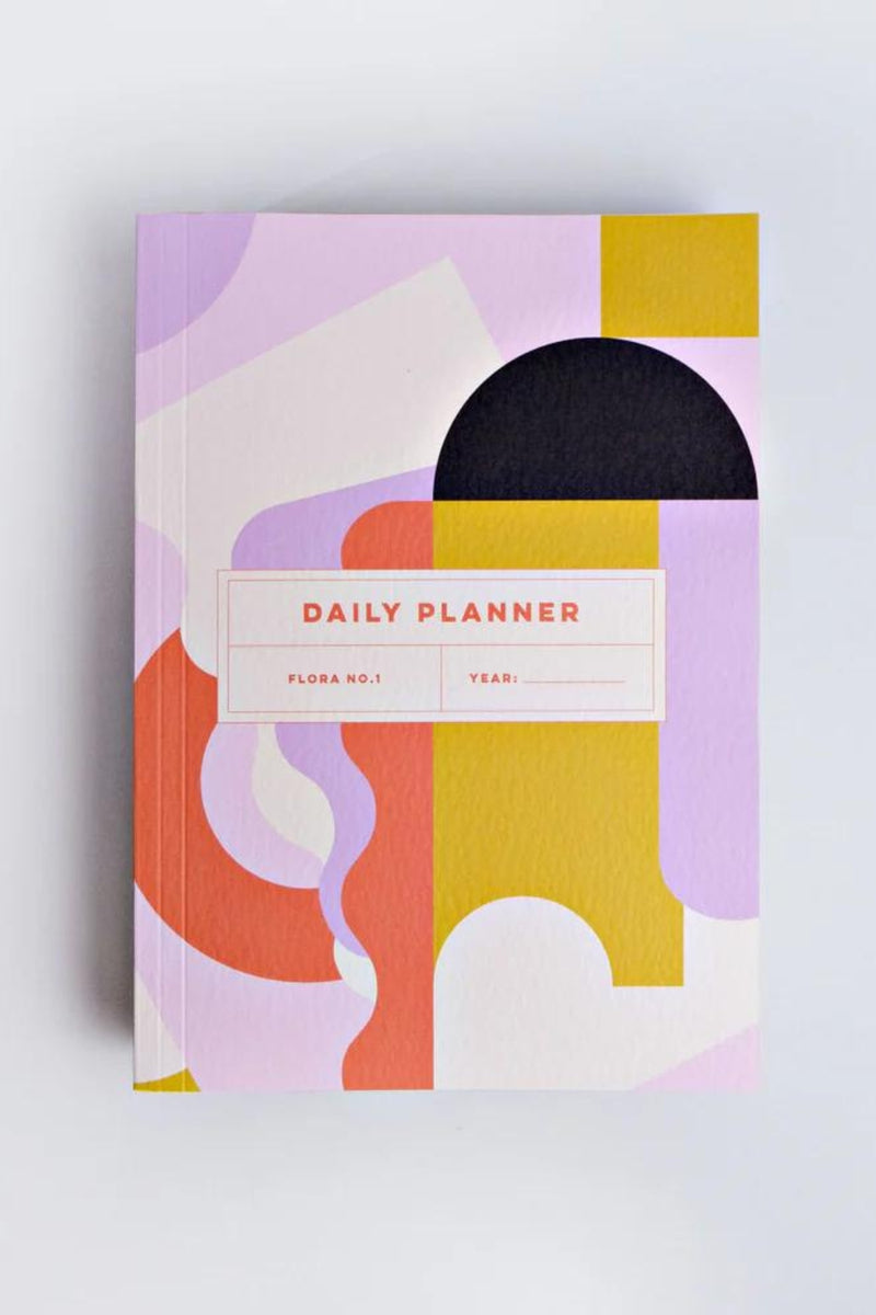 No. 1 Daily Planner Book - Flora