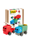 Luke's Toy Factory 2 Pack Fire + Recycling Truck