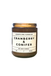 Coastline Candles Soy Wax - Cranberry Conifer