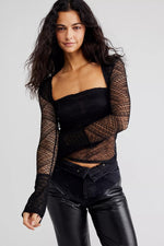 Free People My Party Top - Black