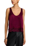 Steve Madden Coraline Top - Wine