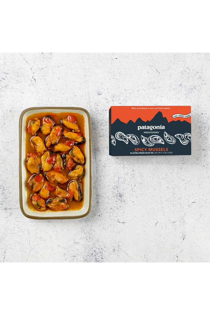 Patagonia Provisions Tinned Fish Spicy Mussels