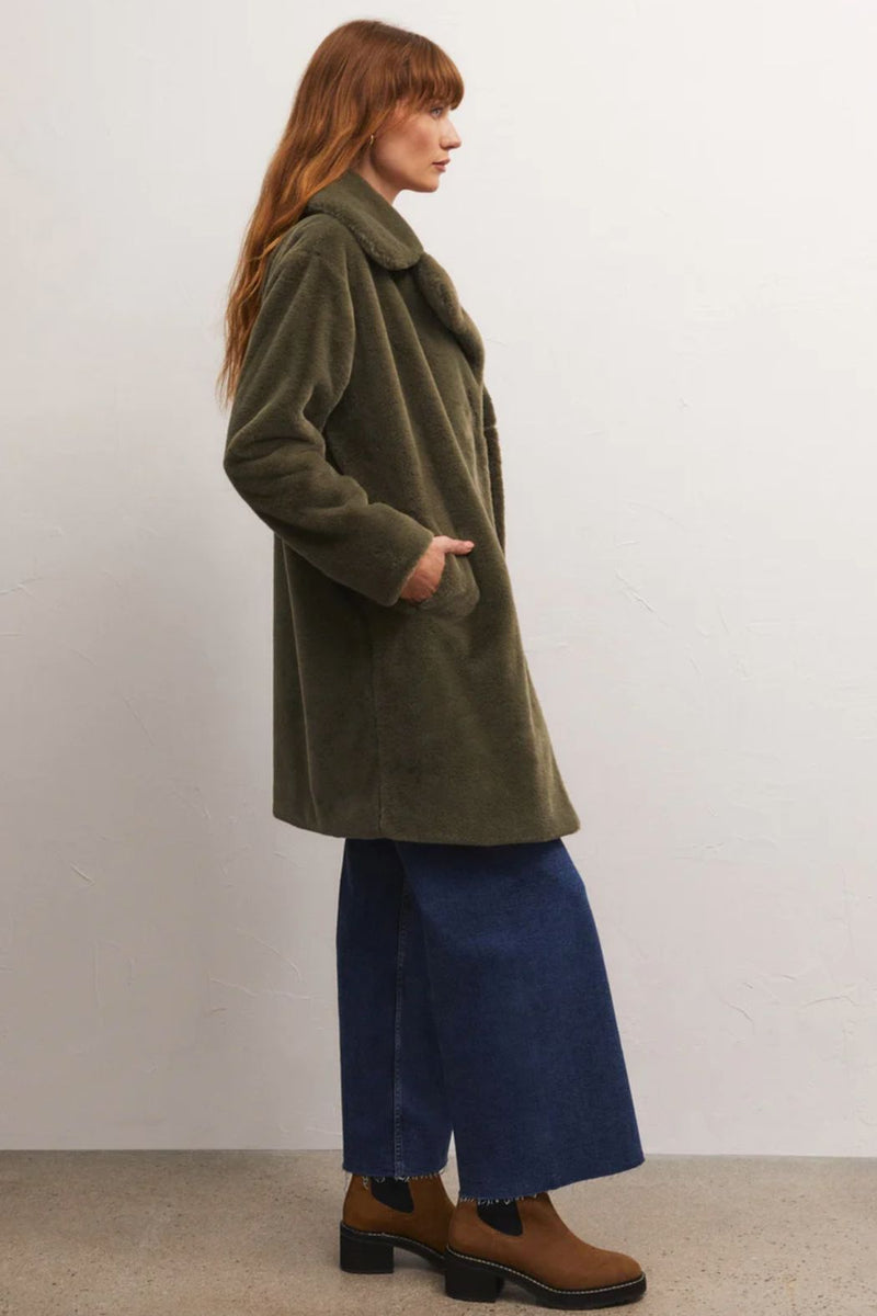 Z Supply Jewel Fur Coat