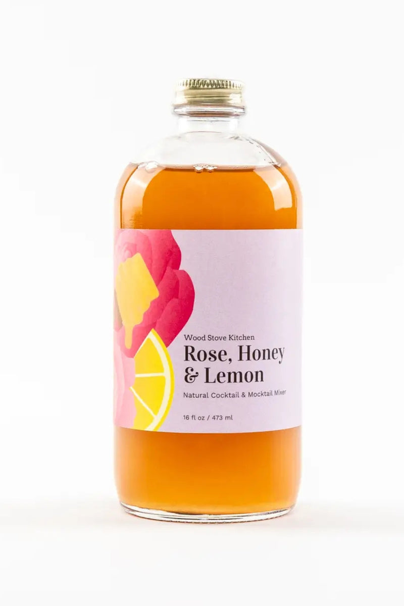 Wood Stove Kitchen Cocktail Mixer - Rose Honey Lemon