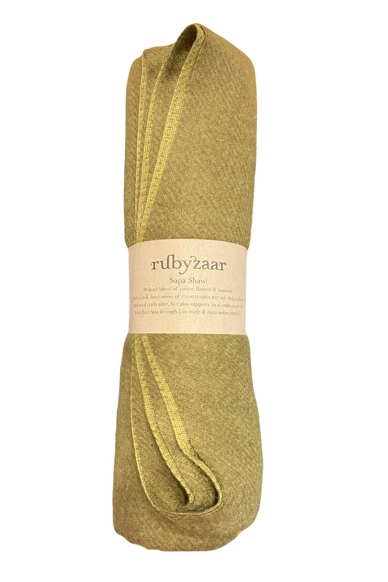 Sapa Shawl - Avocado