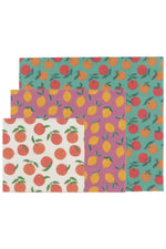 Beeswax Wrap Set of 3 - Citrus