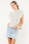 Lorah Sweater Vest - Cream