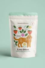 Botanical Bones Dog Treats Love Bites