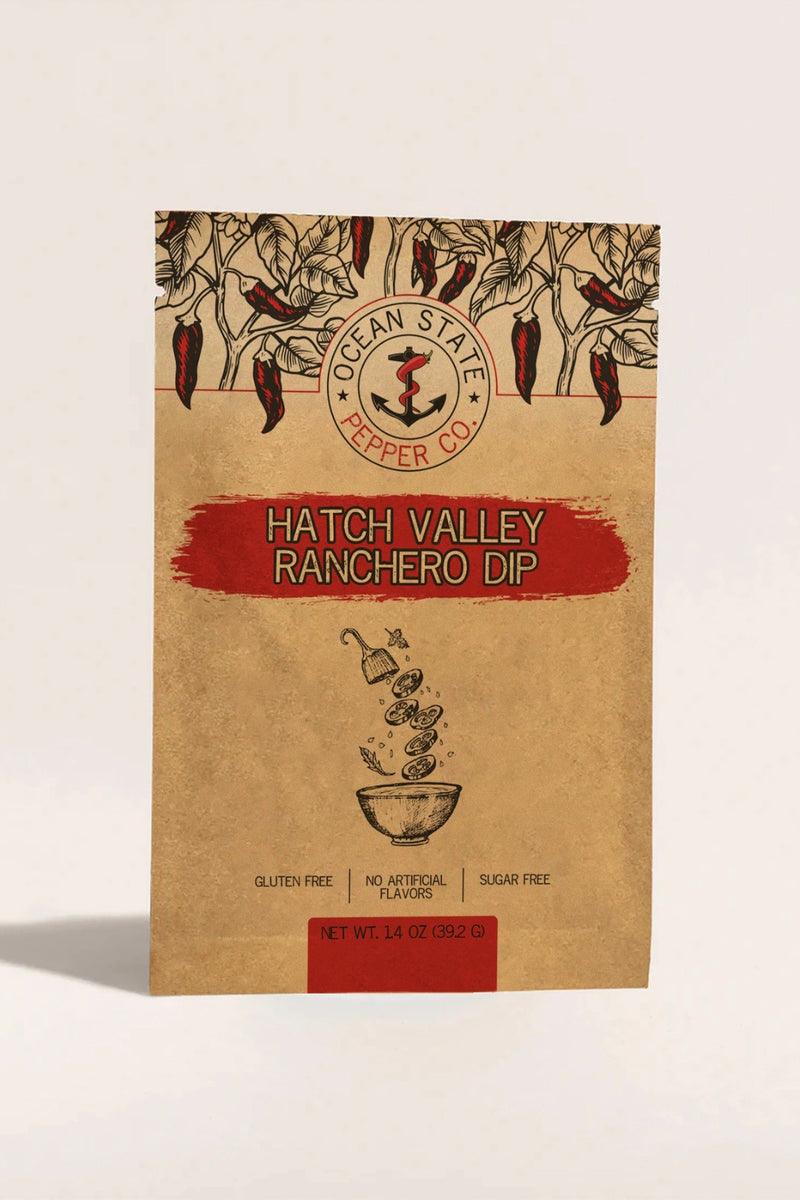 Ocean State Pepper Co Packet Seasoning - Hatch Valley Ranchero Dip