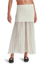 Steve Madden Malvina Skirt Marshmallow