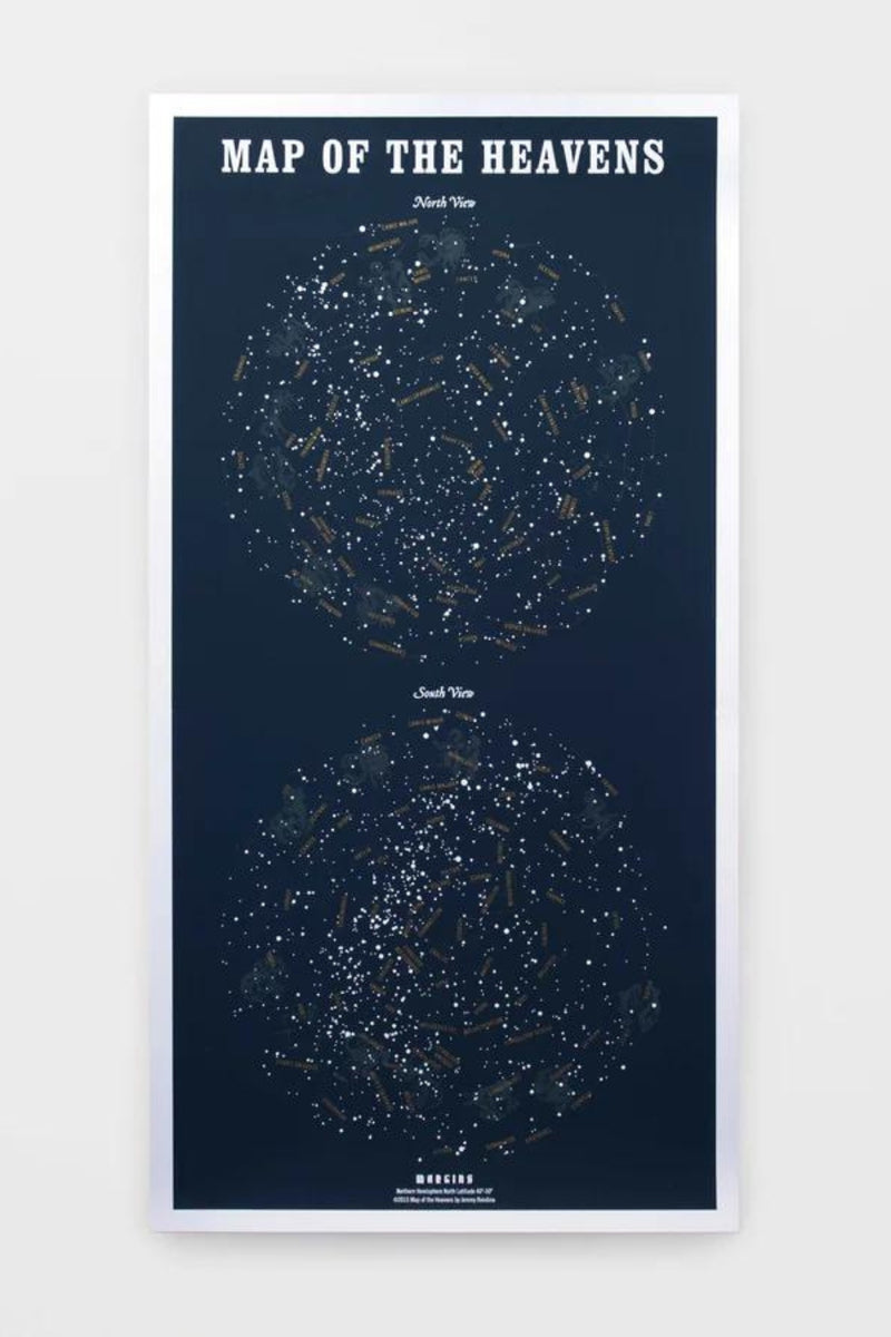 Margins Margins Map of the Heavens Print