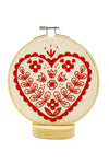 Embroidery Kit Nordic Heart