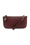 Mini Crossbody Wristlet Red Violet