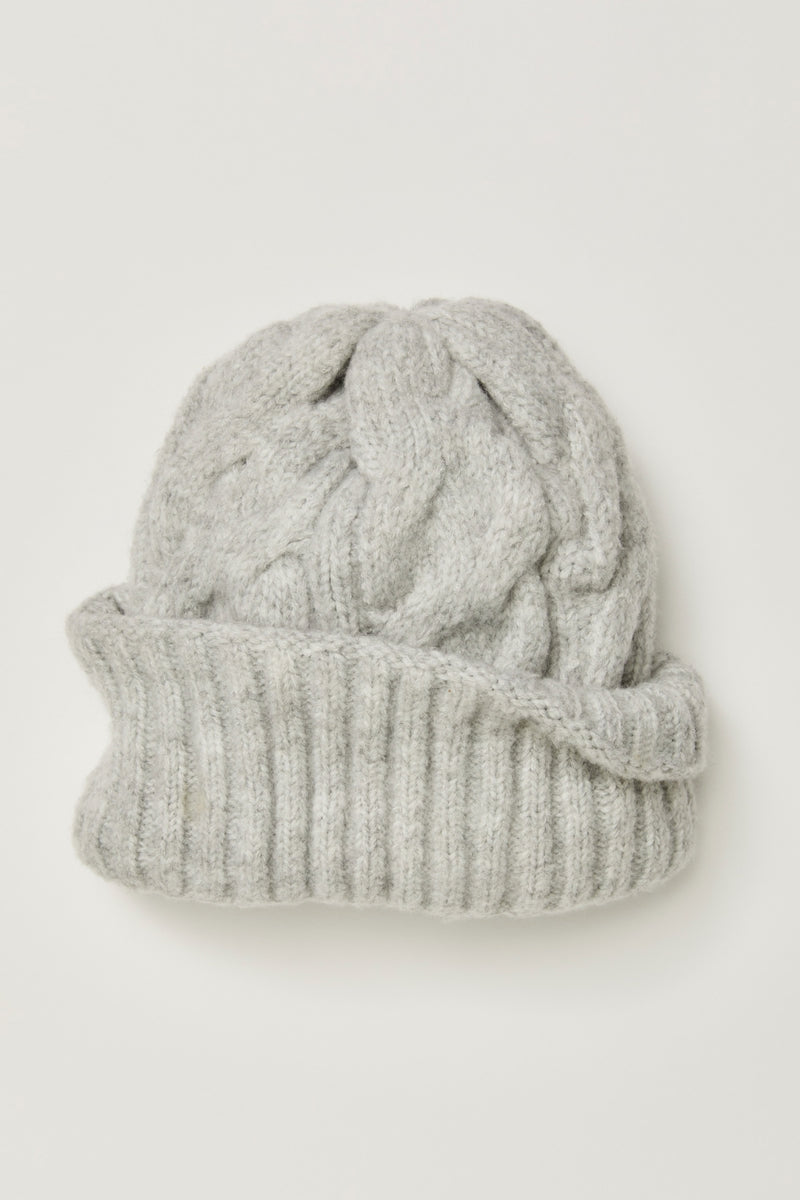 Free People Coast Line Beanie - Grey